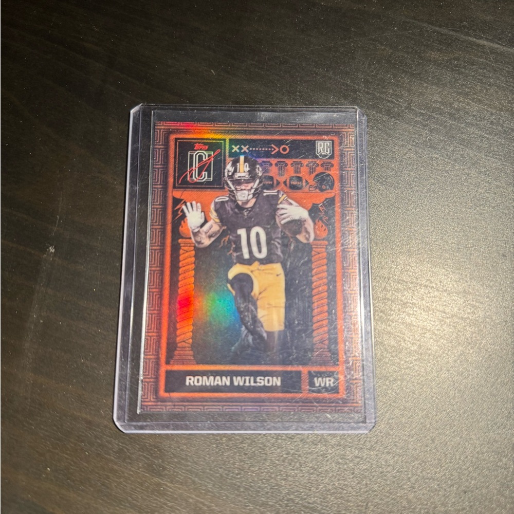 Topps Roman Wilson rookie case hit odyssey